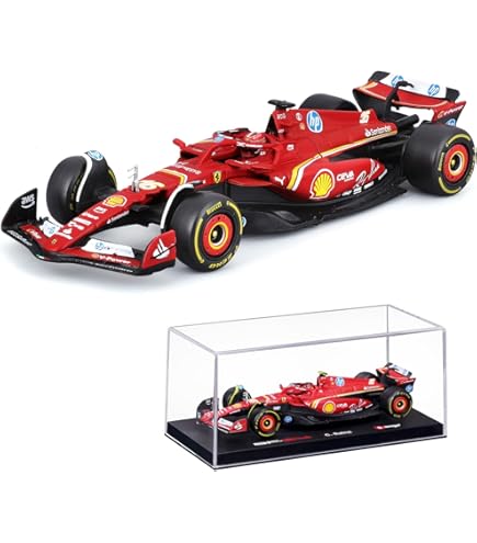 Amazon.com: Bburago B18-36828S 1:43 F1 2021 Ferrari SF21